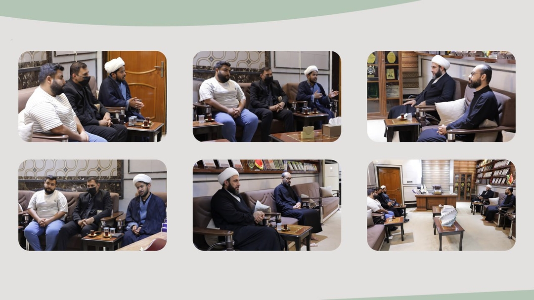 وفد من الجامعة الرضوية وجامعة إيليا في ضيافة مؤسسة وارث الأنبياء