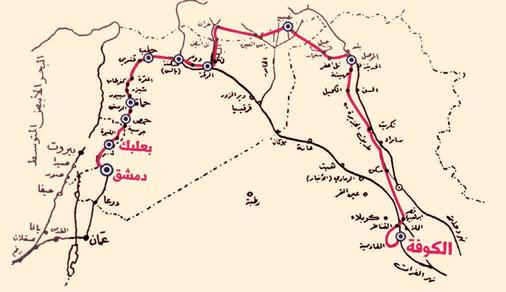 مشهد النقطة الحسينية جنوب الموصل