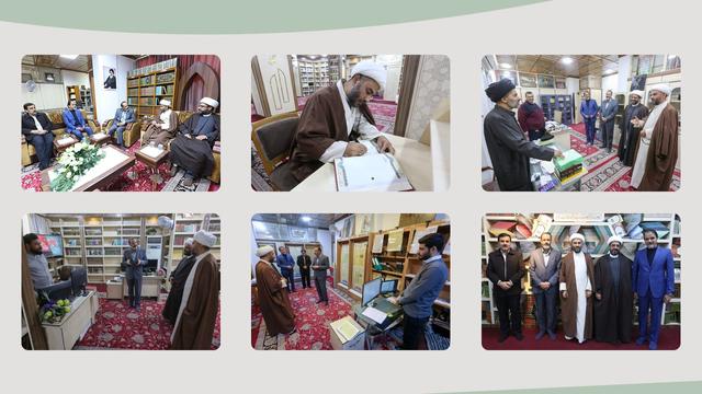 زيارة وفد مؤسّسة وارث الأنبياء لمركز تراث البصرة