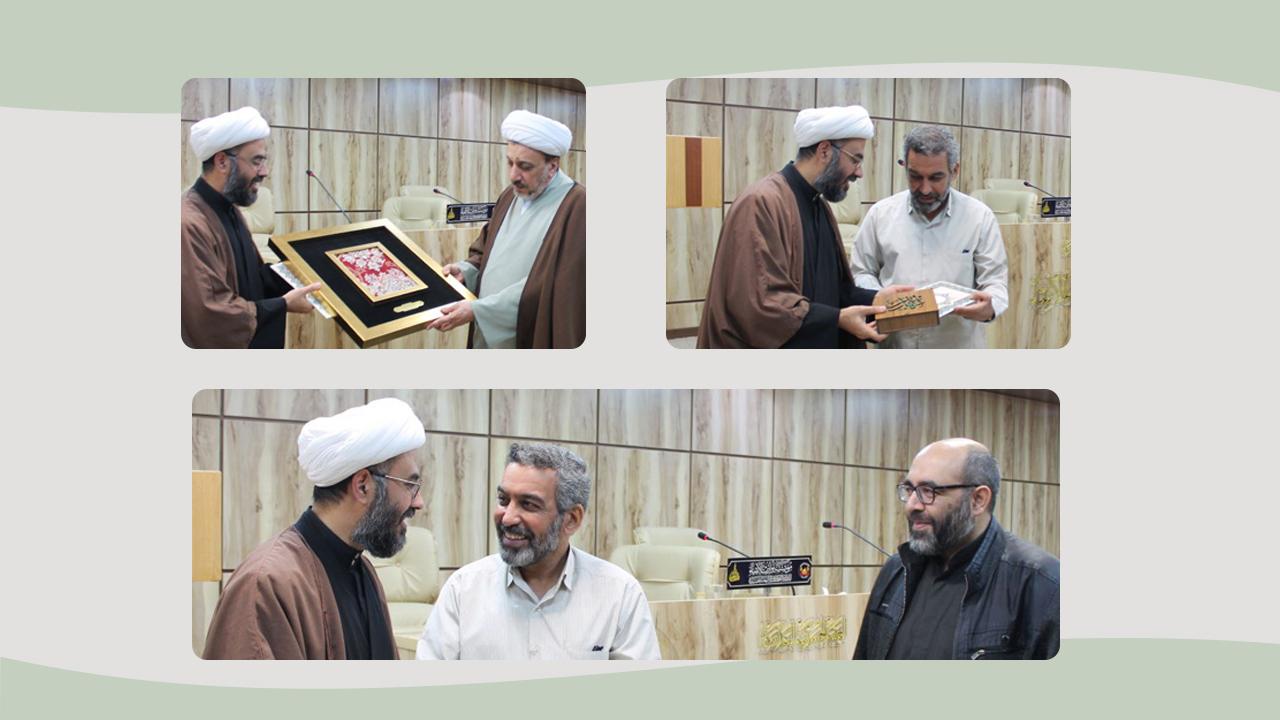 تكريم بعض الكوادر العلمية في مؤسسة وارث الأنبياء في قم المقدسة