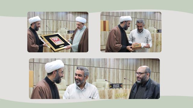تكريم بعض الكوادر العلمية في مؤسسة وارث الأنبياء في قم المقدسة